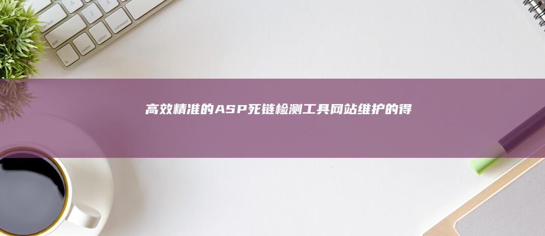 高效精准的ASP死链检测工具：网站维护的得力助手